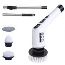 Escova de Limpeza Elétrica 9 em 1 Recarregável sem Fio – Mop Giratório 360° Multiuso com Escovas Intercambiáveis