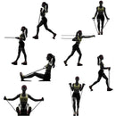 Kit 11 Elásticos Funcionais de Treino – Extensores de Resistência para Academia, Cross Training e Exercícios em Casa