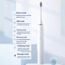 Escova de Dentes Elétrica Recarregável USB – 6 Níveis de Velocidade, à Prova d’Água e com 4 Cabeças Substituíveis