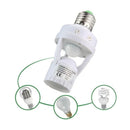 Sensor de Presença com Fotocélula para Lâmpada E27 – Automático, Econômico e Fácil de Instalar