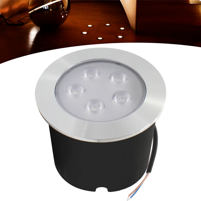 Spot LED de Embutir para Jardim IP65 – 1W / 3W / 5W / 7W à Prova d’Água para Iluminação Externa Decorativa