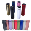 Garrafa Térmica Inteligente em Inox – Display Digital LED com Sensor de Temperatura para Bebidas Quentes e Frias