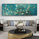 Quadro Decorativo Van Gogh – Amendoeira em Flor (Almond Blossom) em Canvas – Reprodução Clássica para Sala e Decoração de Parede