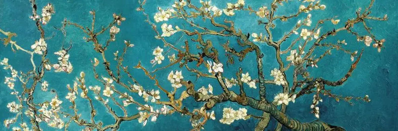Quadro Decorativo Van Gogh – Amendoeira em Flor (Almond Blossom) em Canvas – Reprodução Clássica para Sala e Decoração de Parede