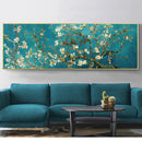 Quadro Decorativo Van Gogh – Amendoeira em Flor (Almond Blossom) em Canvas – Reprodução Clássica para Sala e Decoração de Parede