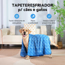 Tapete Refrescante para Cães e Gatos – Cama Gelada de Verão em Seda Gelada Macia NewPet