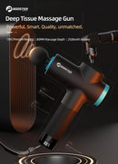 Massageador Profissional BOOSTER M2 – Pistola de Massagem Muscular 12V com Display LCD e 6 Níveis de Intensidade
