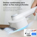 Escova Automática NewPet para Cães e Gatos – Pente Autolimpante Removedor de Pelos e Desembaraçador Profissional