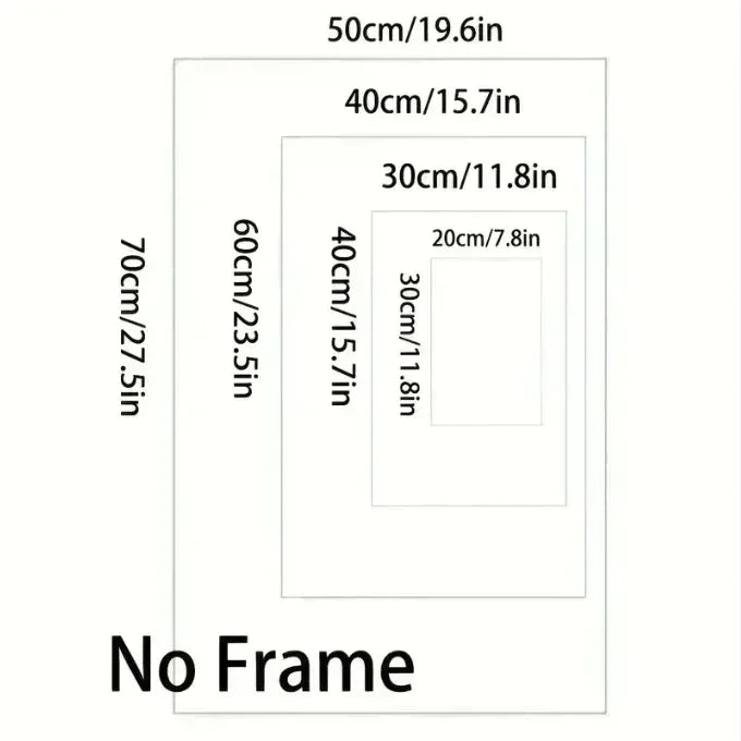 Quadro Decorativo Scarface Tony Montana Dollar – Pôster HD em Tela Canvas, Arte Clássica de Filme para Sala e Escritório