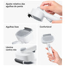Escova Automática NewPet para Cães e Gatos – Pente Autolimpante Removedor de Pelos e Desembaraçador Profissional