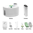 Bebedouro Automático Sem Fio para Gatos e Cães NewPet 2.6L – Fonte de Água com Sensor e Bateria Recarregável