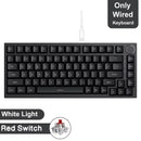 Teclado Mecânico Gamer Ajazz AK820/AK820Pro – Bluetooth 5.1 / Sem Fio / Com Fio C, Personalizável com Knob e Hot Swapping Gasket