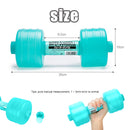 Halter Portátil Recarregável com Água – Garrafa Dumbbell 2 em 1 para Treino de Força e Academia em Casa