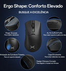 Mouse Gamer Sem Fio Delux M900PRO – 8K Polling Rate, Sensor PAW3395, Dock de Carregamento, RGB e Design Ergonômico Leve (63g)