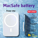 Power Bank Magnético Wireless – Carregador Portátil Sem Fio com Ímã para iPhone / Android