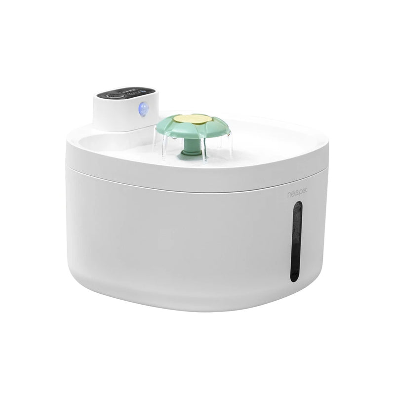 Bebedouro Automático Sem Fio para Gatos e Cães NewPet 2.6L – Fonte de Água com Sensor e Bateria Recarregável