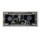 Quadro Decorativo Scarface Tony Montana Dollar – Pôster HD em Tela Canvas, Arte Clássica de Filme para Sala e Escritório