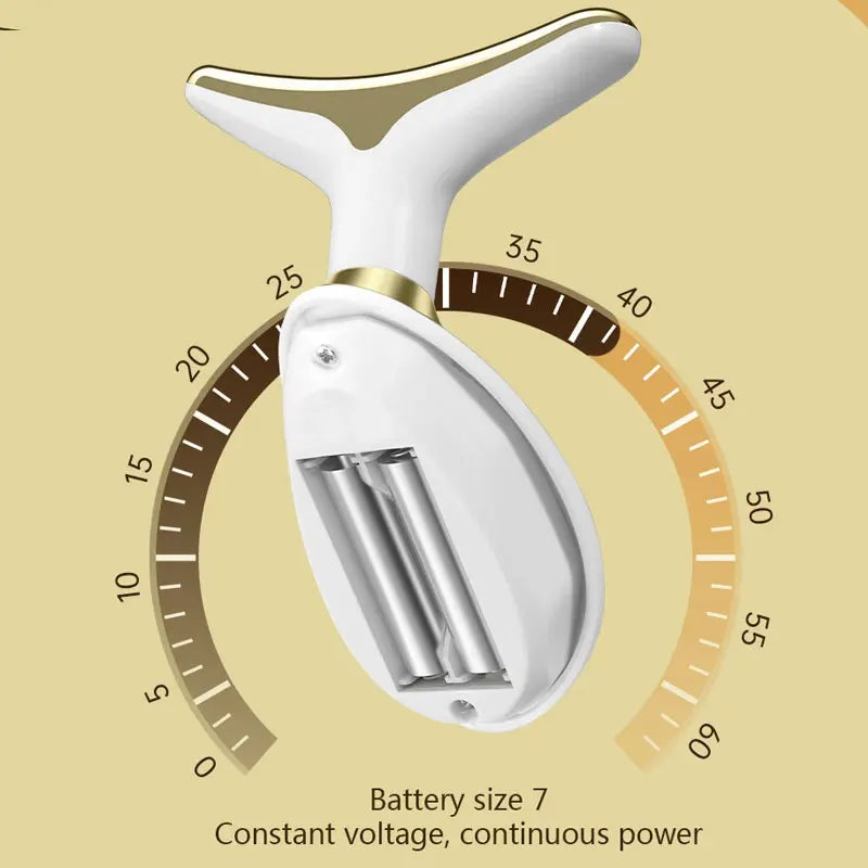 Aparelho Facial Elétrico Lifting e Firmador – Massajador Antirrugas para Redução de Papada e Firmeza da Pele | Beauty Device Multidimensional