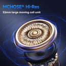 Fone de Ouvido Bluetooth MCHOSE V9 Pro – Sem Fio com Microfone 3 Modos, Redução de Ruído, Som Dinâmico e Baixa Latência para Escritório e Jogos