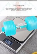 Halter Portátil Recarregável com Água – Garrafa Dumbbell 2 em 1 para Treino de Força e Academia em Casa