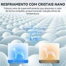 Tapete Refrescante para Cães e Gatos – Cama Gelada de Verão em Seda Gelada Macia NewPet