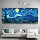 Quadro Decorativo Van Gogh – Amendoeira em Flor (Almond Blossom) em Canvas – Reprodução Clássica para Sala e Decoração de Parede