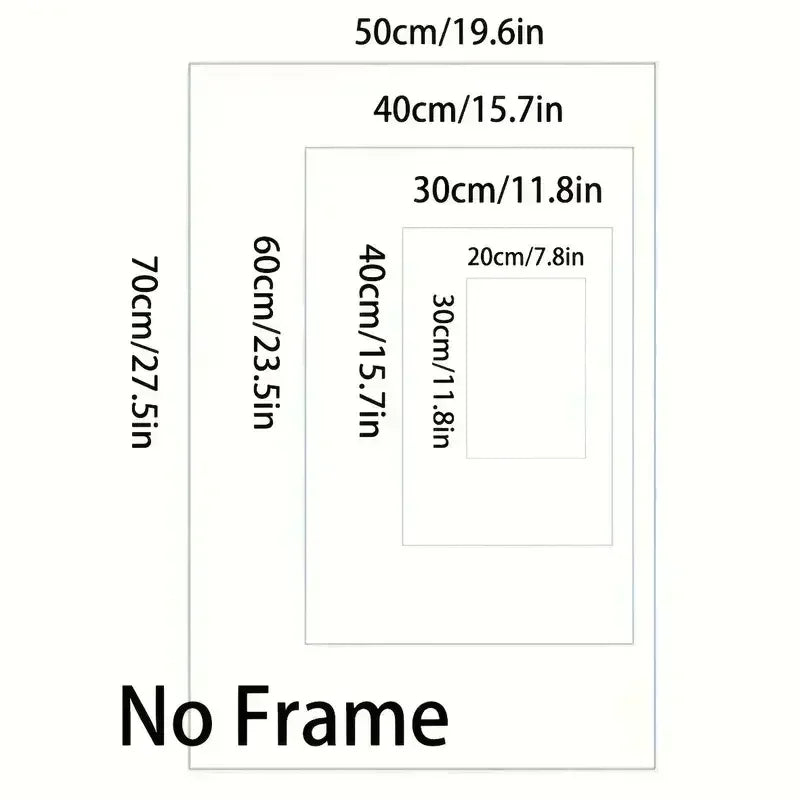 Quadro Decorativo Scarface Tony Montana Dollar – Pôster HD em Tela Canvas, Arte Clássica de Filme para Sala e Escritório