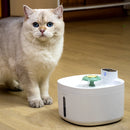 Bebedouro Automático Sem Fio para Gatos e Cães NewPet 2.6L – Fonte de Água com Sensor e Bateria Recarregável