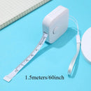 Fita Métrica Flexível Dupla Face Portátil – Medição Corporal, Costura, Artesanato e Uso Médico (1/3/5 Peças)