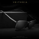 Óculos de Sol Masculino VEITHDIA Estilo Vintage Polarizado – Proteção UV400 e Design Clássico para Uso Outdoor