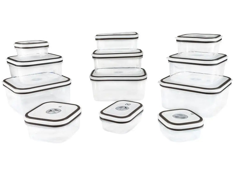 Jogo de Potes Herméticos Electrolux – Conjunto de Potes Plásticos com Tampa Vedante para Armazenamento de Alimentos