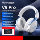 Fone de Ouvido Bluetooth MCHOSE V9 Pro – Sem Fio com Microfone 3 Modos, Redução de Ruído, Som Dinâmico e Baixa Latência para Escritório e Jogos