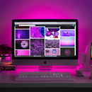 Fita LED RGB 5050 5 Metros IP65 – Com Controle Remoto, Fonte 12V Bivolt e Iluminação Decorativa Colorida