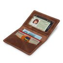 Carteira Masculina Porta Cartão Slim em Couro Bovino - Promoção