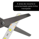 Fita LED RGB 5050 5 Metros IP65 – Com Controle Remoto, Fonte 12V Bivolt e Iluminação Decorativa Colorida